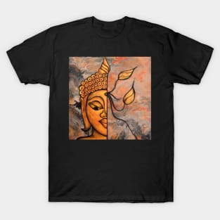 Golden Buddha Earthly Connection T-Shirt